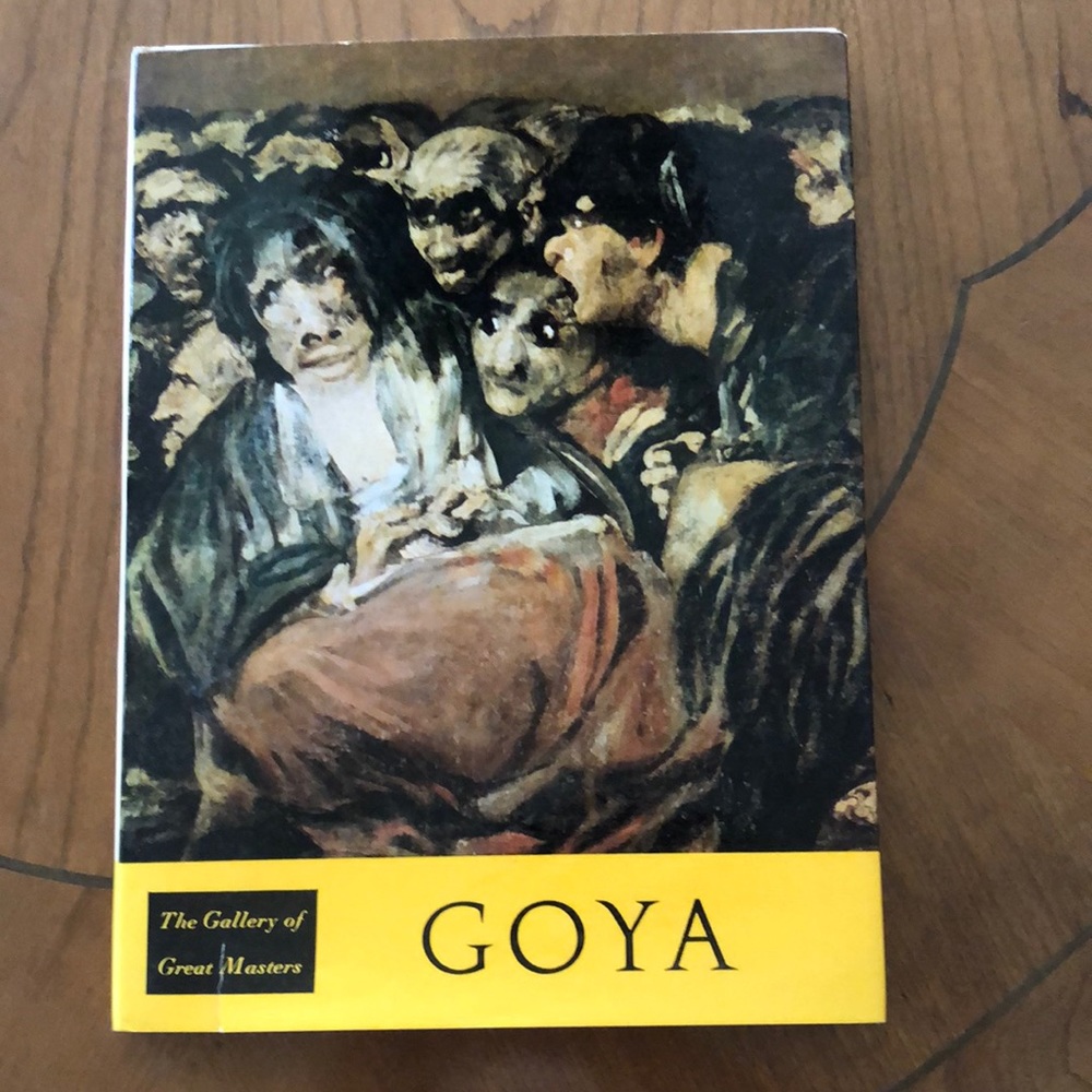 Vintage Goya Dino Formaggio Gallery of Great Masters Art Book Hardcover